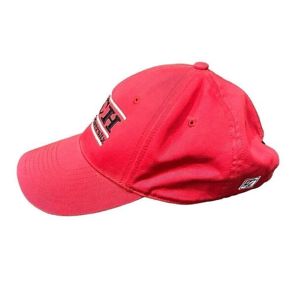 Texas Tech Red Raiders Embroidered Adjustable Hat Unisex Red Baseball Cap - Picture 4 of 4